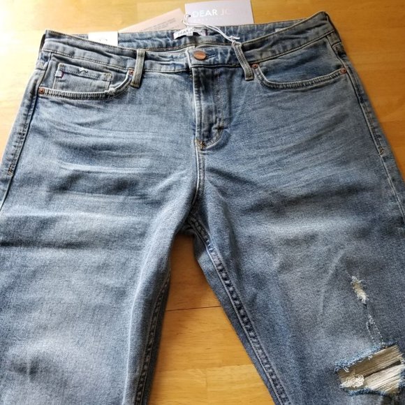 NWT DEAR JOHN Women's Blaire Jeans, Traveler, Size 31 - Picture 5 of 15